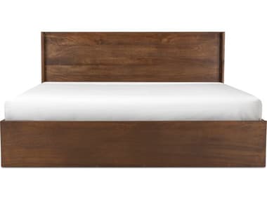 Moe's Home Everett 78"W King Bed Dark Brown MEBV1022200