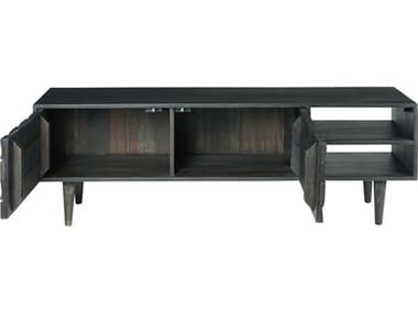 Moe's Home Pablo 55" Solid Wood Black Media Console MEBZ104002