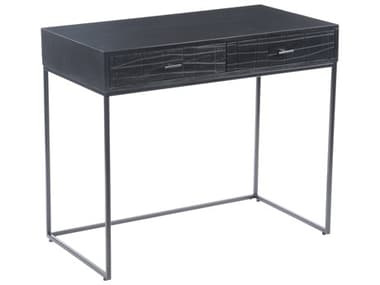 Moe's Home Black Acacia Wood Secretary Desk MEBZ111102