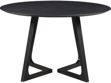 Moe's Home Godenza Round Dining Table Black MECB1003020