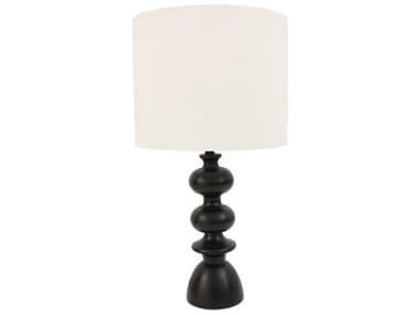 Moe's Home Gwen 1-Light Black Table Lamp MEDD104902