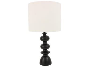 Moe's Home Gwen 1-Light Black Table Lamp MEDD104902