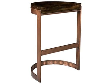 Moe's Home Bancroft Mango Wood Grey Counter Stool MEDR131715