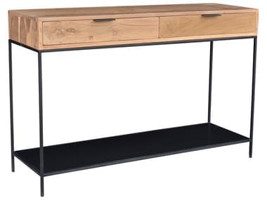 Moe's Home Joliet Rectangular Wood Natural Console Table MEDR132524