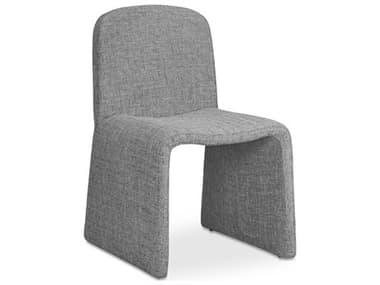 Moe's Home Ella Gray Fabric Upholstered Side Dining Chair MEEH111425