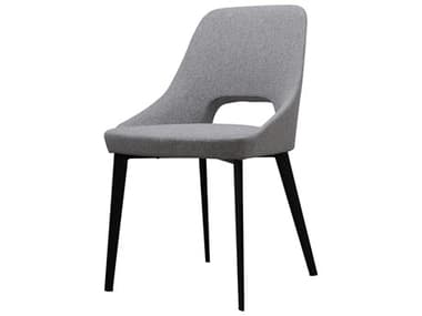 Moe's Home Tizz Gray Upholstered Armless Dining Chair MEEJ104129