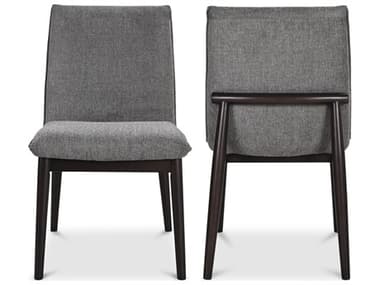 Moe's Home Charlie Dining Chair Dark Grey - Set of Two MEEQ102325