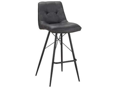 Moe's Home Collection Morrison Grey Side Bar Height Stool MEER203115