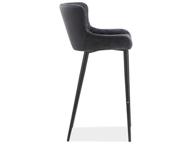 Moe's Home Etta Upholstered Dark Grey Bar Stool MEER204925