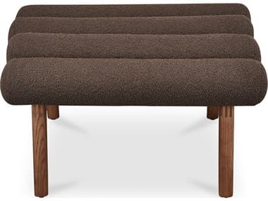 Moe's Home Arlo Stool Deep Brown MEEW101420