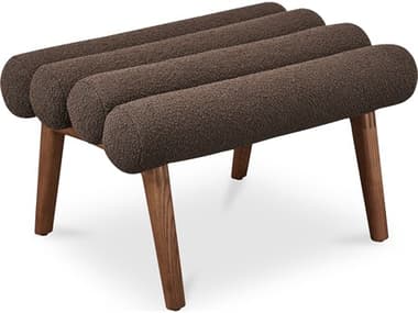 Moe's Home Arlo 28.0"W Stool Deep Brown MEEW101420