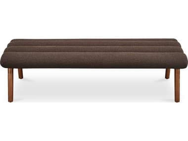 Moe's Home Arlo Bench Deep Brown MEEW101520