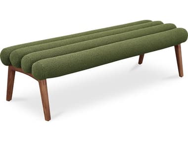 Moe's Home Arlo 60"W Bench Dark Green MEEW101527