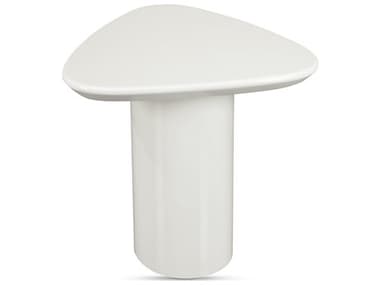 Moe's Home Eden Accent Table Ivory Lacquer MEEW1018050