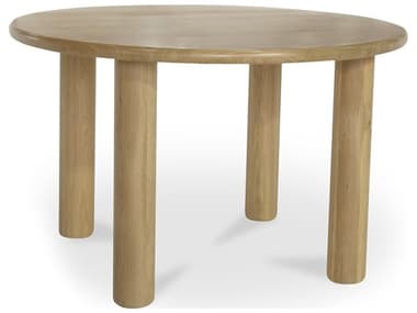 Moe's Home Milo Round Dining Table Oak MEFC1003240