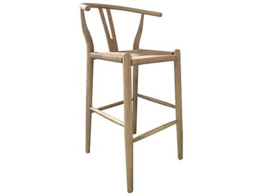 Moe's Home Elm Wood Natural Counter Stool MEFG101824