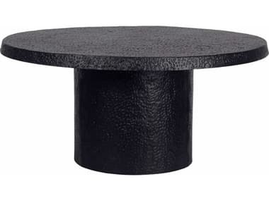 Moe's Home Aulo 31" Round Metal Black Coffee Table MEFI1107020