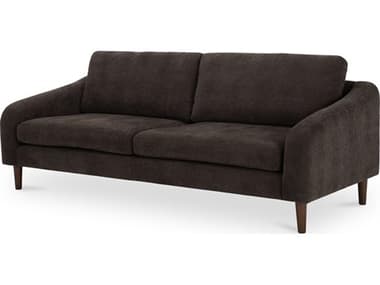 Moe's Home Quinn Sofa Dark Brown MEFO100420