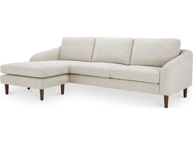 Moe's Home Quinn 98.0"W Sectional Oatmeal MEFO100534