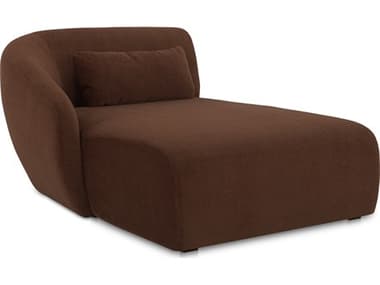 Moe's Home Amelia 50.5"W Left Arm Facing Chaise Chestnut MEFO101403