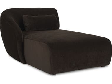 Moe's Home Amelia 50.5"W Left Arm Facing Chaise Espresso MEFO101420