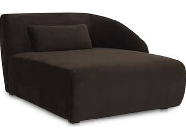 Moe's Home Amelia 50.5"W Right Arm Facing Chaise Espresso MEFO101520