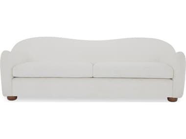 Moe's Home Bria White Upholstered Sofa MEFO102405