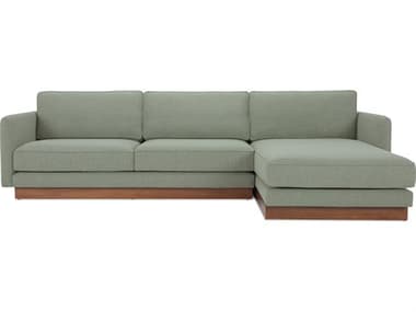 Moe's Home Vernon Green Upholstered Right Sectional Sofa MEFO102716R0