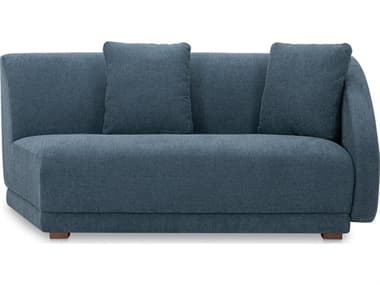 Moe's Home Fraser Right Arm Facing Blue Upholstered Sofa MEFO103419