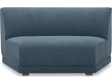 Moe's Home Fraser Blue Wedge Chair MEFO103519