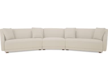 Moe's Home Fraser Beige Upholstered Sectional Sofa MEFO104105