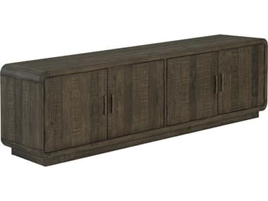 Moe's Home Monterey 82&quot; Pine Wood Brown Media Console MEFR102729