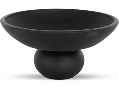 Moe's Home Asha Black Terracotta Decorative Bowl MEGK113202