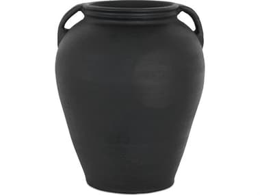 Moe's Home Jovi Vase Black Terracotta MEGK113302