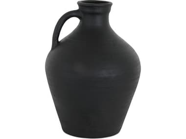 Moe's Home Lyra Black Terracotta Vase MEGK113702