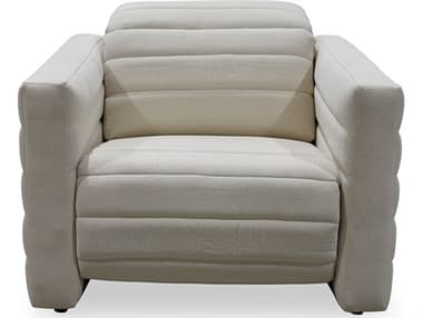 Moe's Home Juno White Recliner Leather Chair MEGO101005