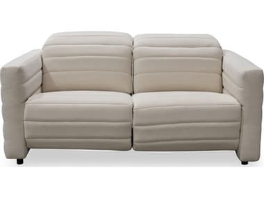 Moe's Home Juno White Recliner Upholstered Sofa MEGO1011050