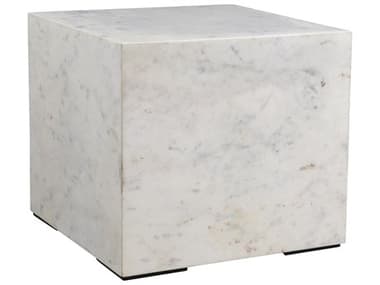 Moe's Home Square Marble White End Table MEGZ113518