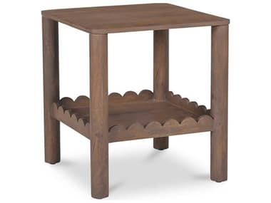Moe's Home Wiley 20" Square Wood Brown End Table MEGZ116603