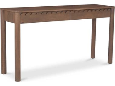 Moe's Home Wiley 57" Rectangular Wood Brown Console Table MEGZ116803
