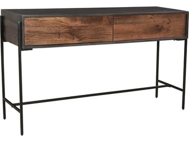 Moe's Home Tobin Rectangular Wood Light Brown Console Table MEJD100312