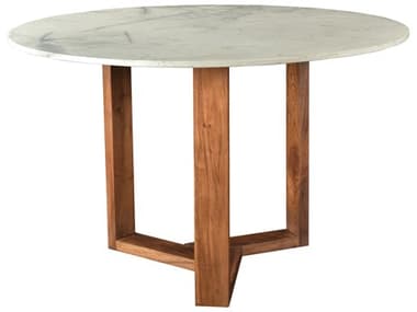 Moe's Home Jinxx Round Marble Dining Table MEJD1009180