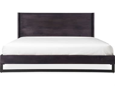 Moe's Home Paloma Brown Mango Wood King Platform Bed MEJD1031070