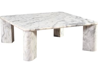 Moe's Home Segment Square Marble Grey Coffee Table MEJD1048150