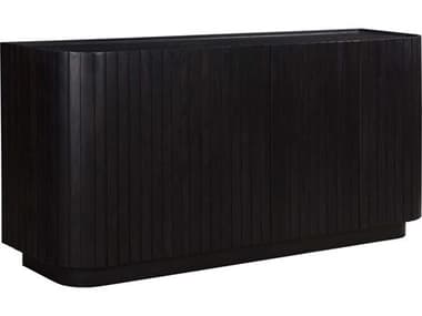 Moe's Home Povera 72" Acacia Wood Black Sideboard MEJD105002