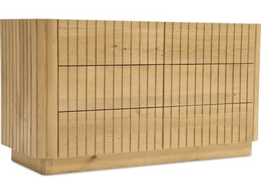 Moe's Home Povera 51" Wide 6-Drawers Natural Oak Wood Double Dresser MEJD106224