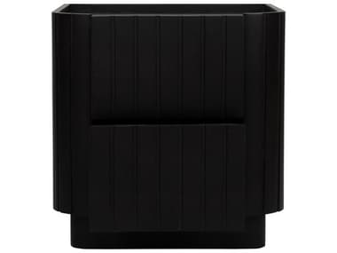 Moe's Home Povera 2-Drawers Acacia Wood Nightstand MEJD106402