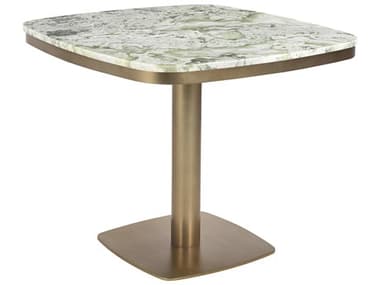 Moe's Home Celeste Cafe Table Green Onyx Marble MEJD1067160