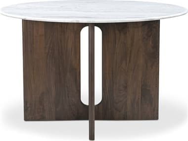 Moe's Home Stanley Round Marble Dining Table MEJD1095150