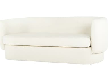 Moe's Home Maya White Upholstered Sofa MEJM100118